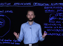 Quantum Approximate Optimization Algorithm